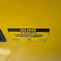 ULINE 12 Gallon Flammable Liquid Storage Cabinet image 0